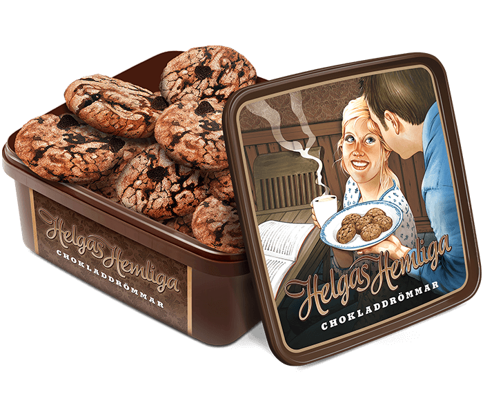 De här drömmarna är så fantastiskt goda att de smälter i munnen. En spröd kaka som du gärna tar en till av.