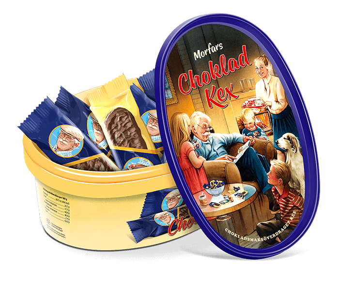 Spröda chokladsmaksöverdragna kex – en mellis för härliga fikastunder. Perfekta till kaffet, utflykten eller när du bara vill unna dig något riktigt gott.